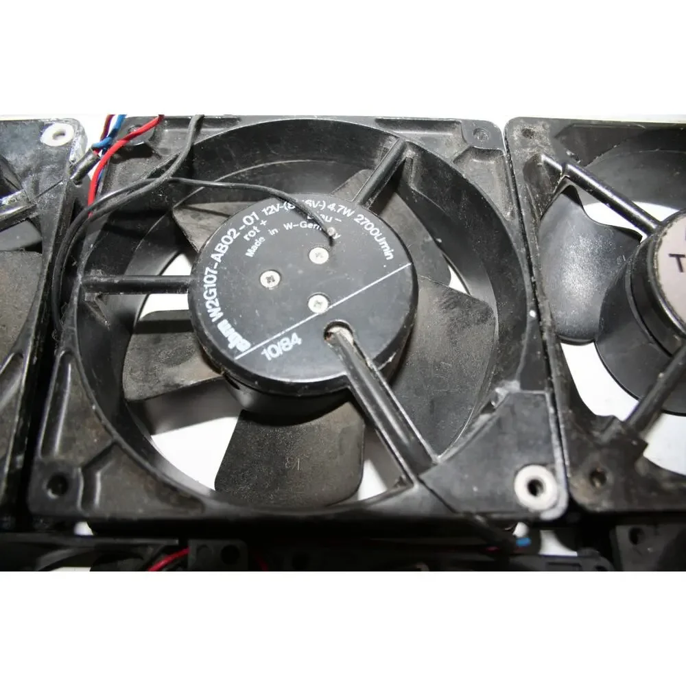 Lot of 9 D/C Fans Computer Generator Cooling Work